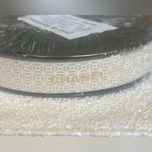 Chanel Ivory Geometric Ribbon